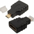 изображение HDMI F to Micro HDMI / Гнездо HDMI на штекер micro HDMI